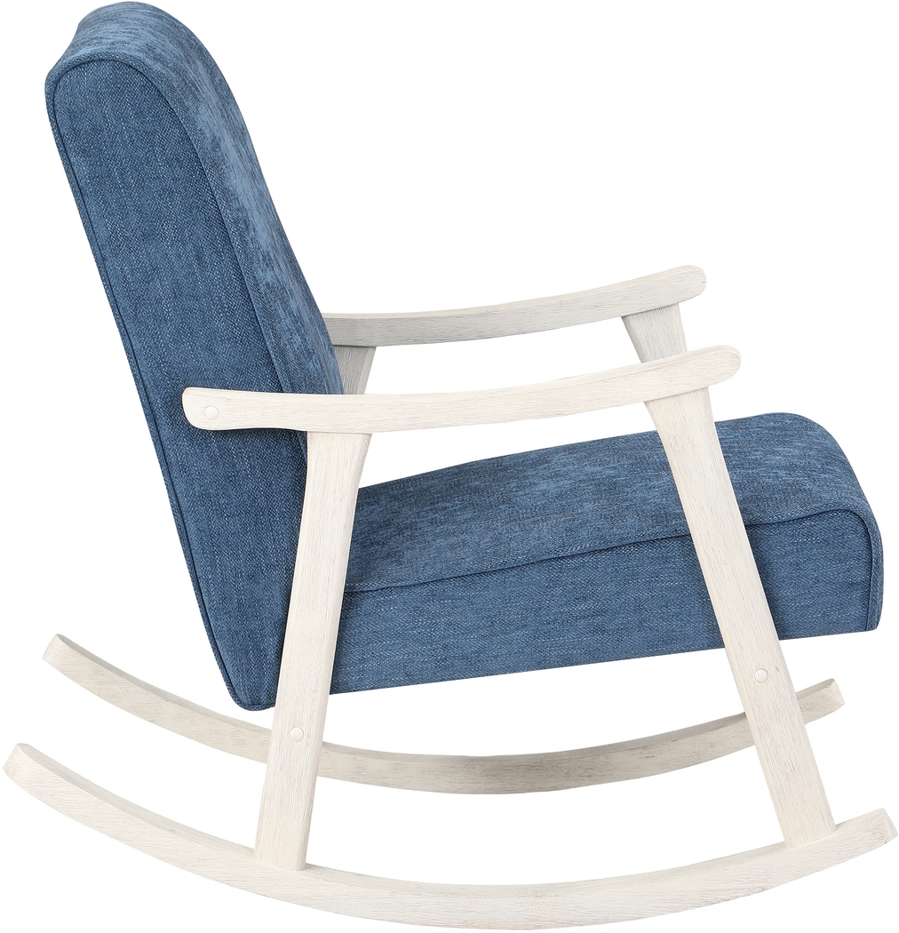 Eldonlee IV Navy Rocker Chair - Thumbnail - Image 5