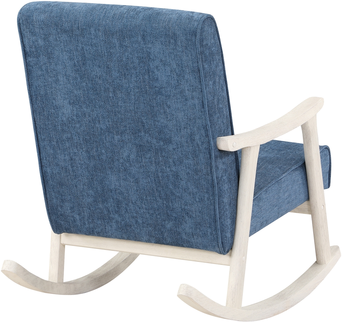 Eldonlee IV Navy Rocker Chair - Thumbnail - Image 6