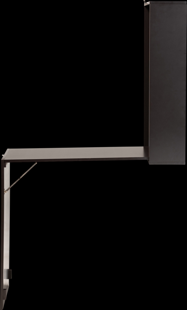 Eldoran Dark Brown Folding Desk - Thumbnail - Image 3