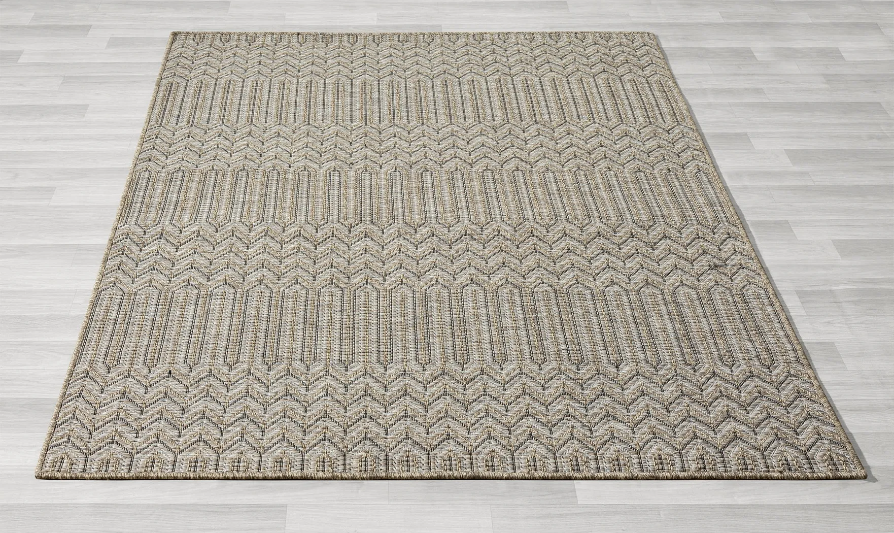 Eldoxo Tan 7'10 x 9'6 Indoor/Outdoor Rug - Image 9