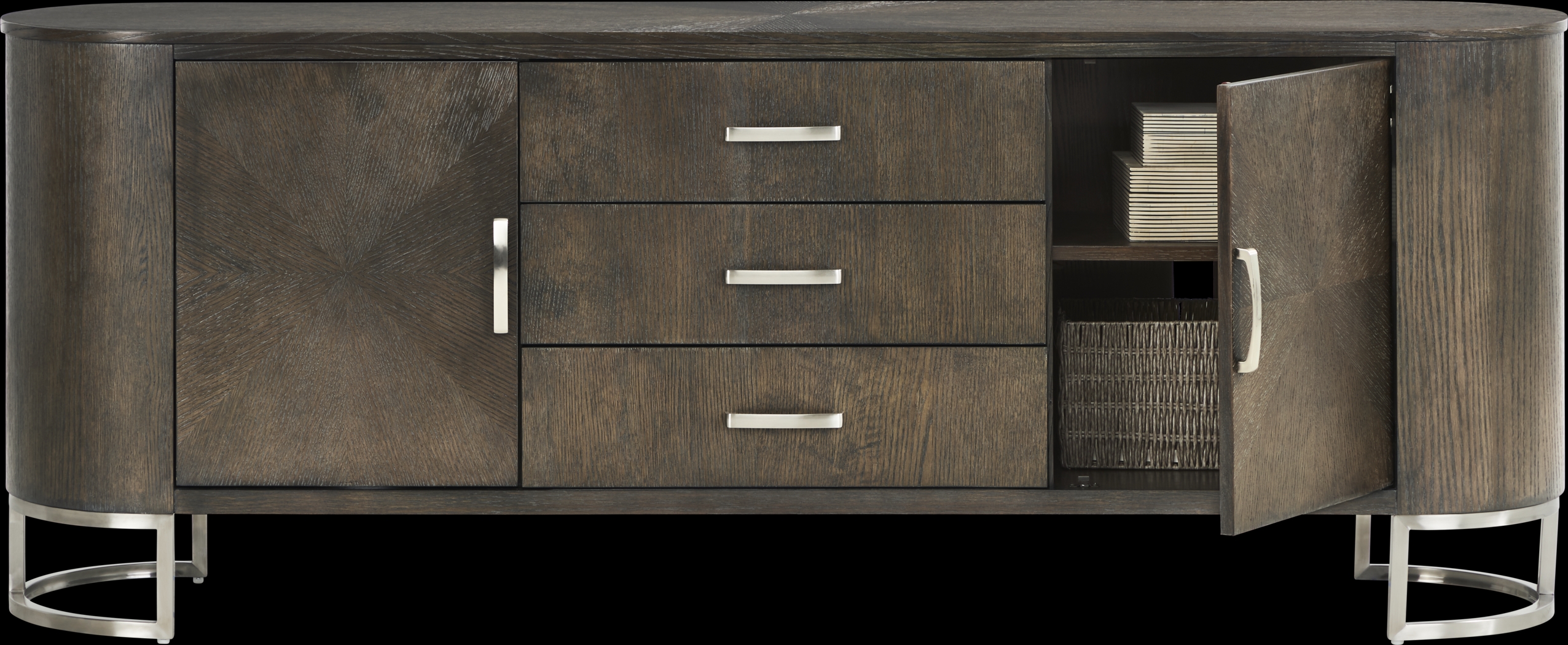 Eldren Tobacco 78" Console - Thumbnail - Image 2