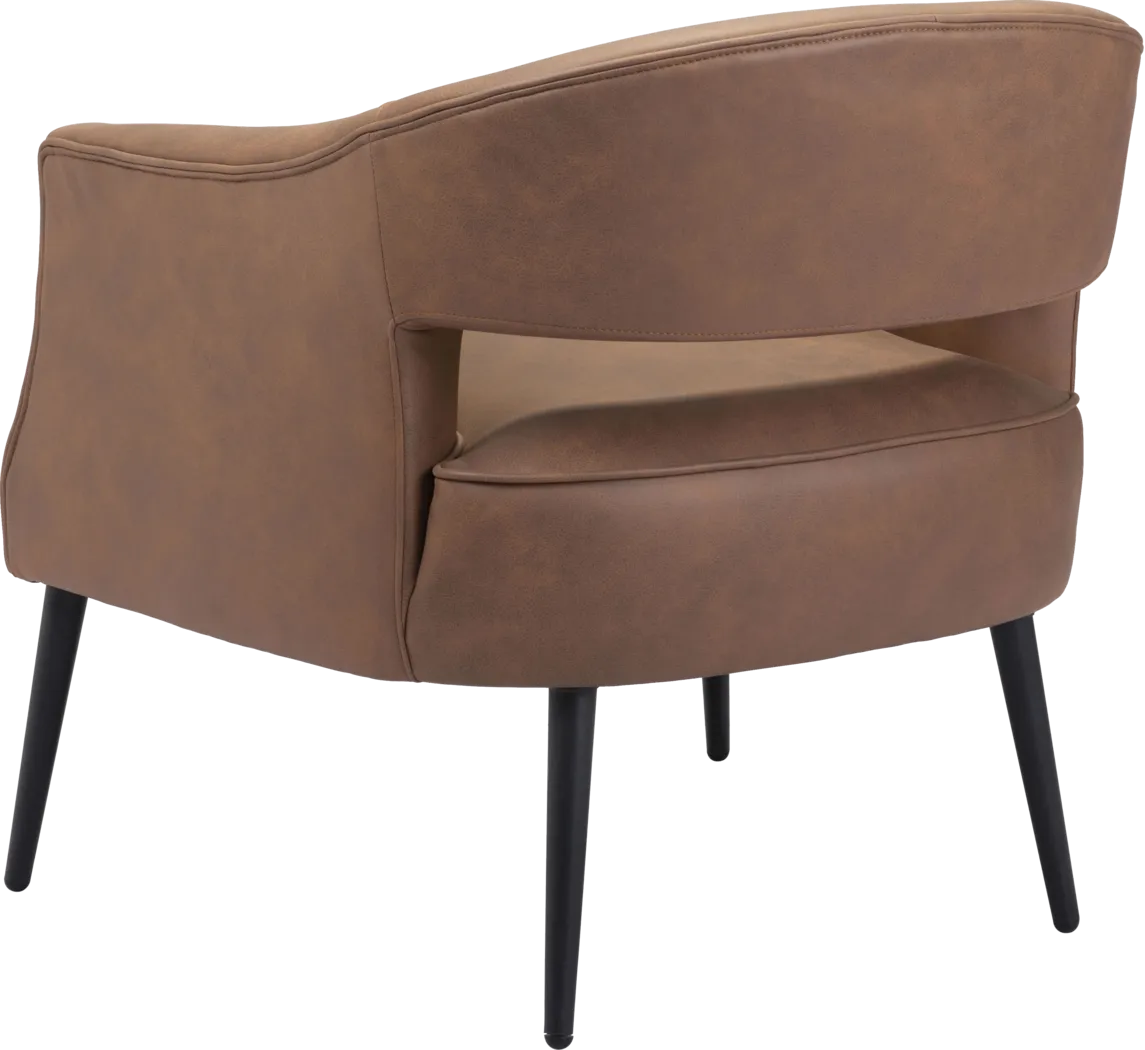 Eleadore Brown Accent Chair - Thumbnail - Image 8