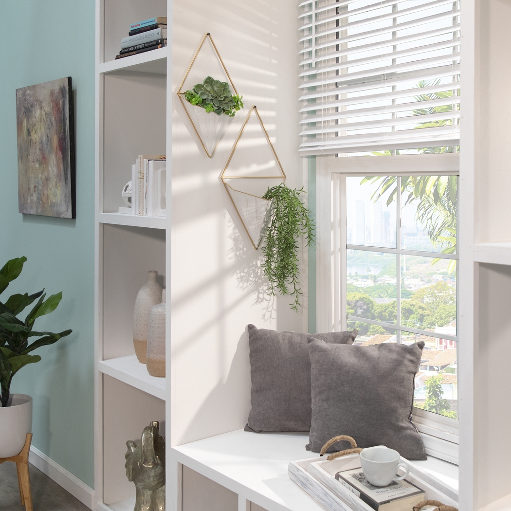 Elebash White Wall Planter, Set of 2 - Thumbnail - Image 6