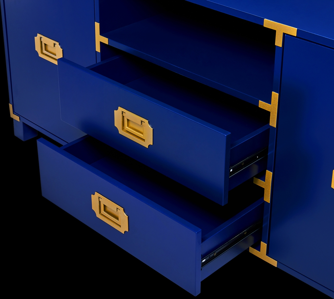 Elegans Blue 52 in. Console - Thumbnail - Image 4