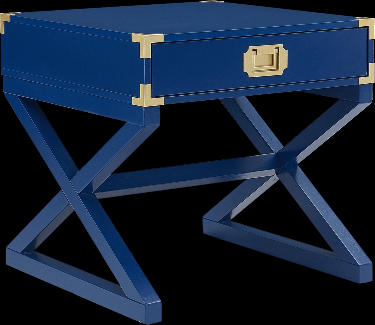 Elegans Navy End Table - Thumbnail - Image 1