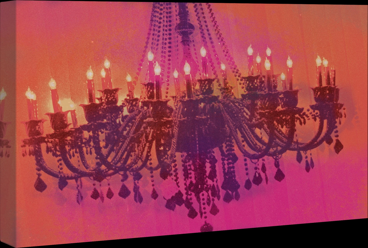 Elegant Glow Orange Artwork - Thumbnail - Image 2