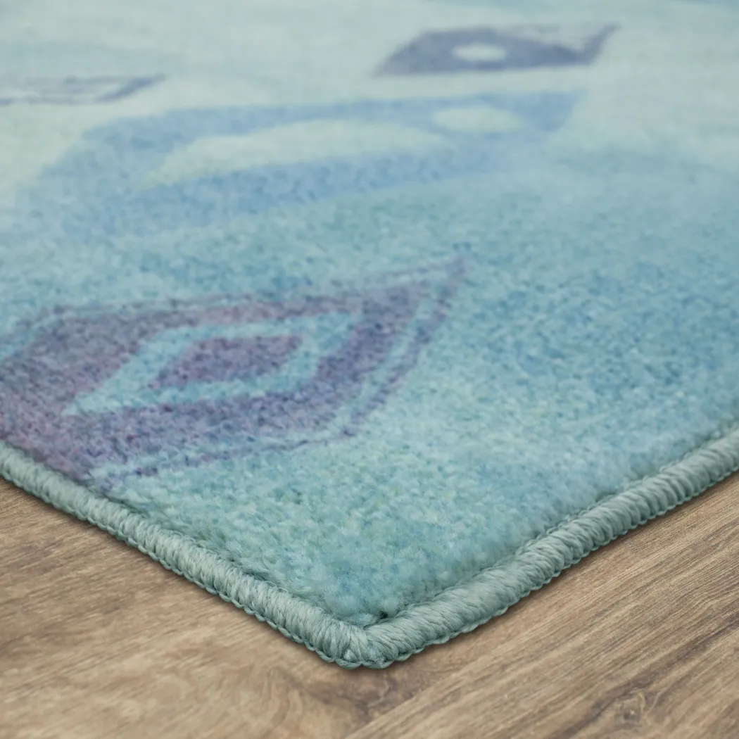 Kids Disney's Elemental Watercolor Blue 8' x 10' Rug - Thumbnail - Image 2