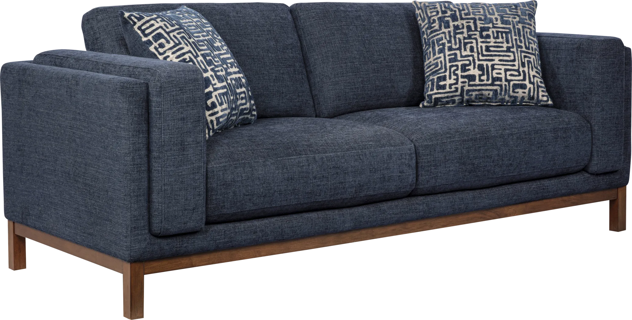 Elena Court Blue Sofa - Thumbnail - Image 3