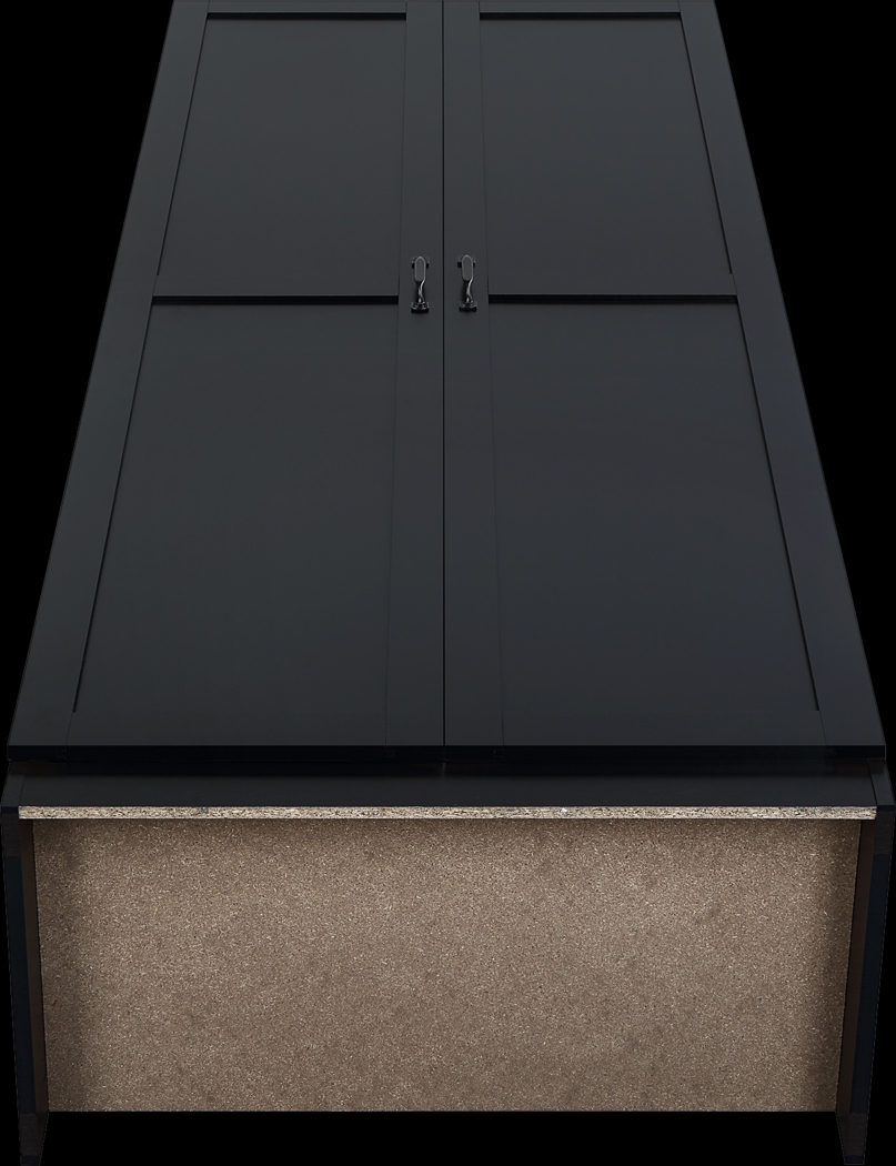 Elerton Black Storage Accent Cabinet - Thumbnail - Image 5