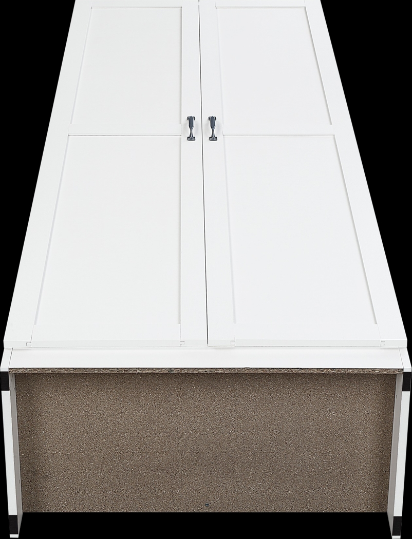 Elerton White Storage Accent Cabinet - Thumbnail - Image 5