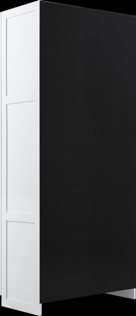 Elerton White Storage Accent Cabinet - Thumbnail - Image 7