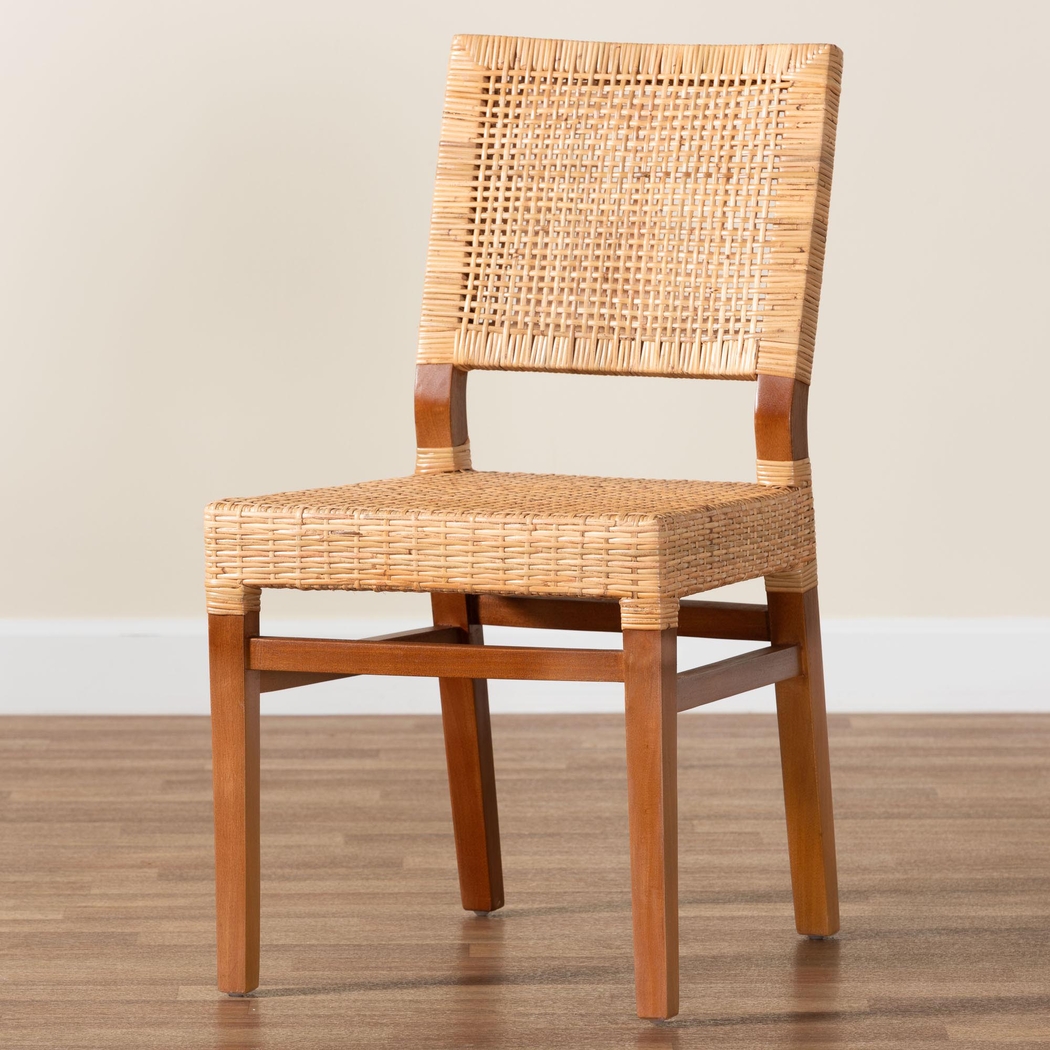 Elesya Brown Dining Chair - Thumbnail - Image 3