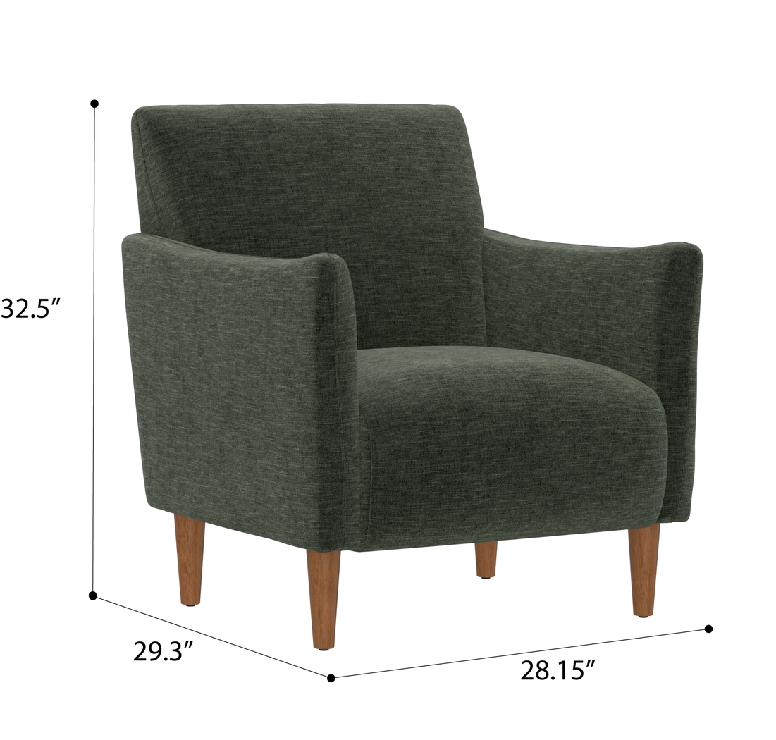 Eletei Green Accent Chair - Thumbnail - Image 6