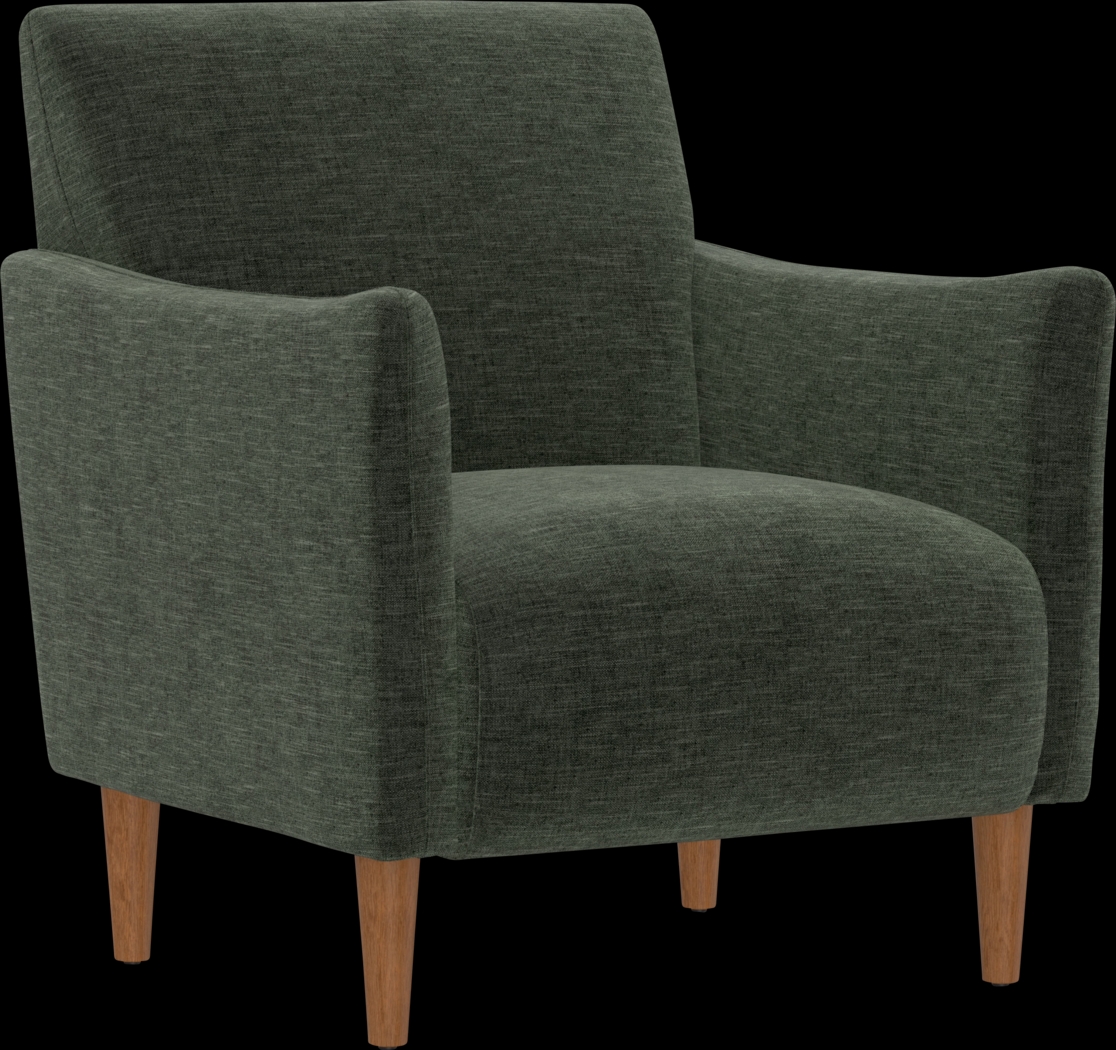 Eletei Green Accent Chair - Thumbnail - Image 1