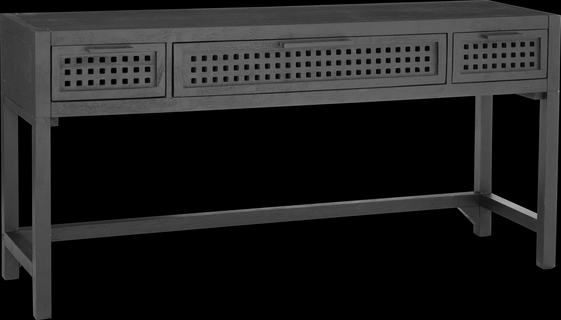 Elgarose Black Desk - Thumbnail - Image 1