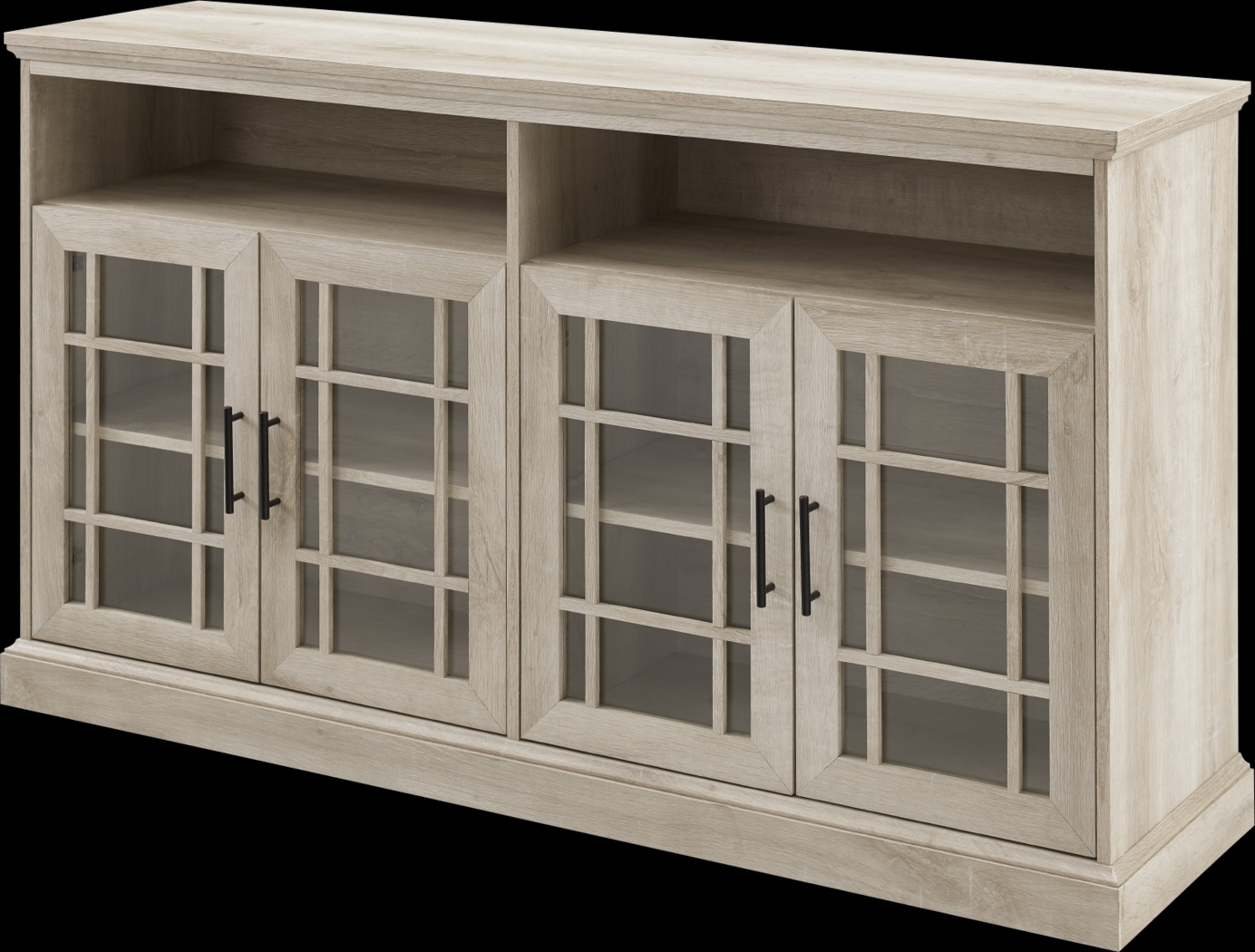 Elgywood White 58 in. Console - Thumbnail - Image 1