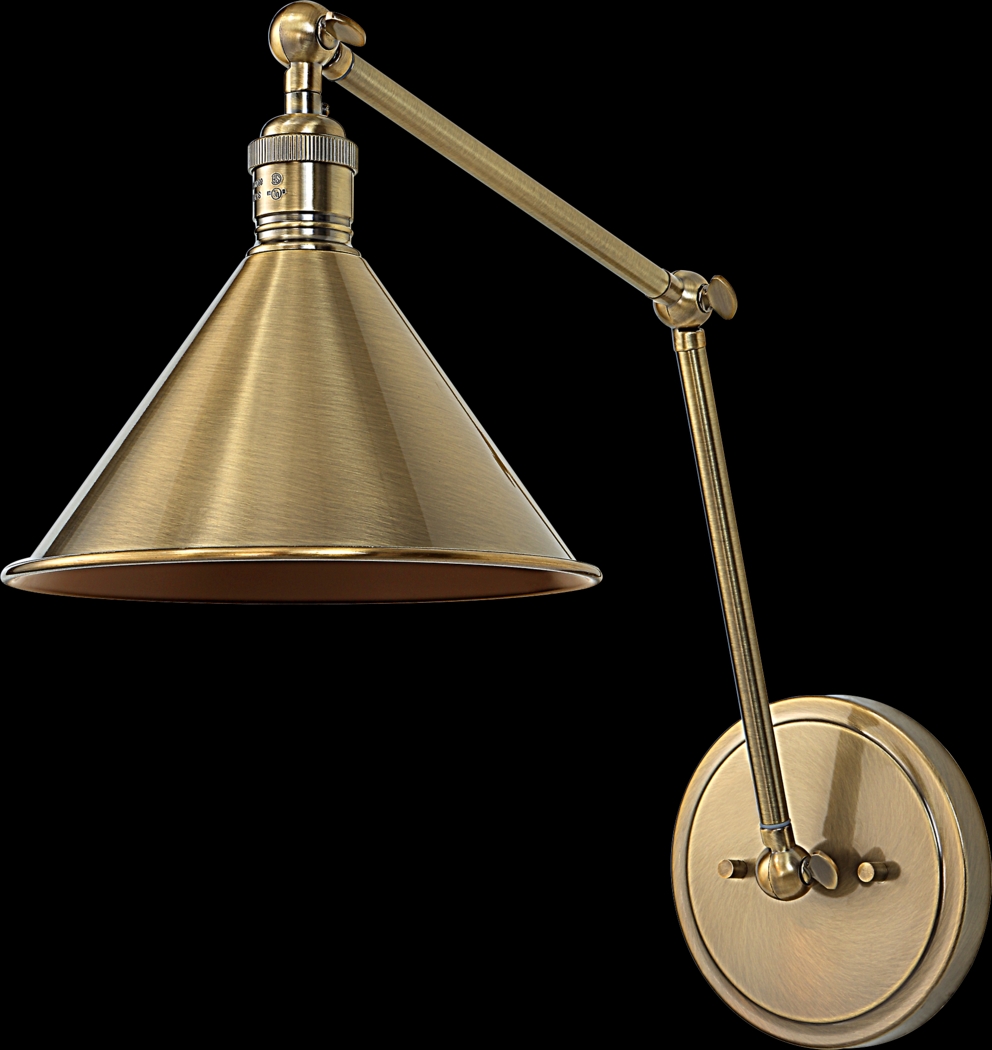 Eliana Lane Brass Sconce - Thumbnail - Image 1