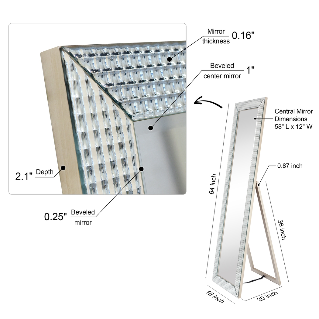 Eliany Silver Mirror - Thumbnail - Image 11