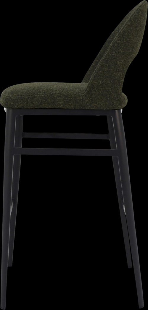 Elias Court Dark Green Barstool - Thumbnail - Image 3