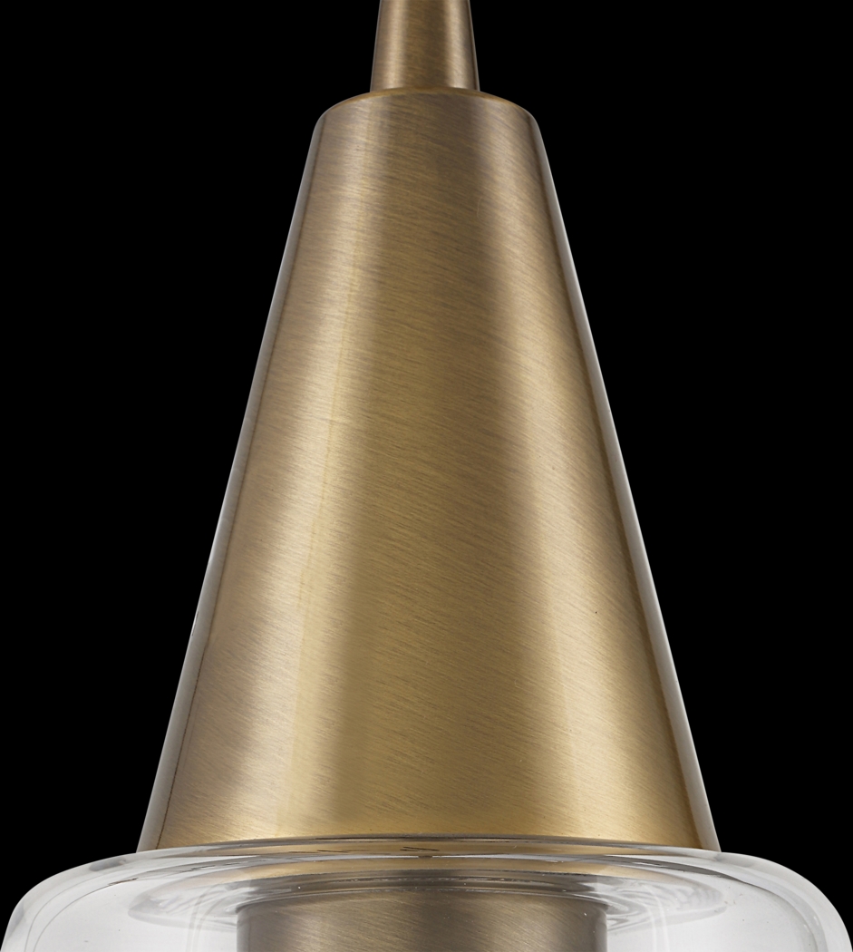 Elijah Drive Brass Pendant - Thumbnail - Image 3