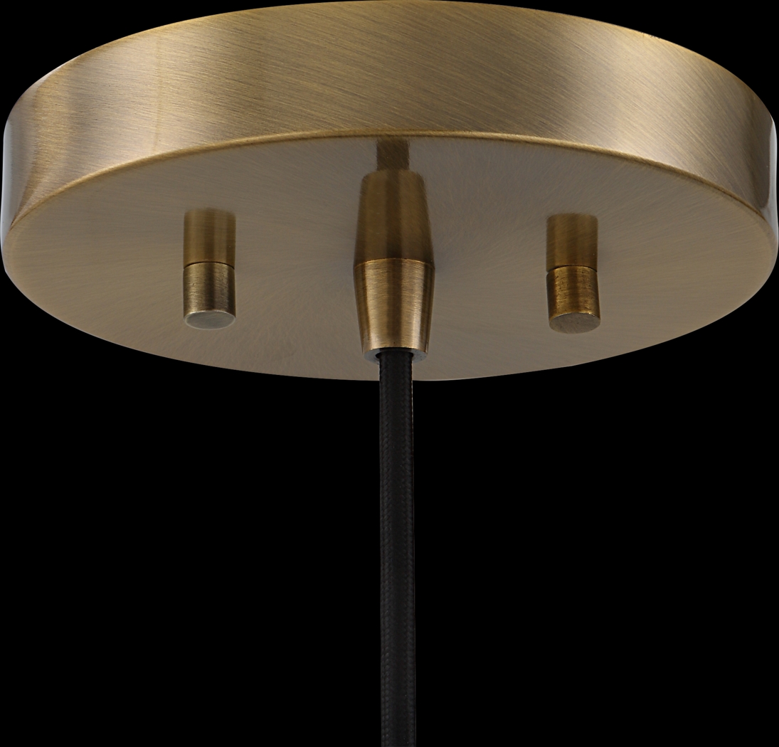 Elijah Drive Brass Pendant - Thumbnail - Image 4