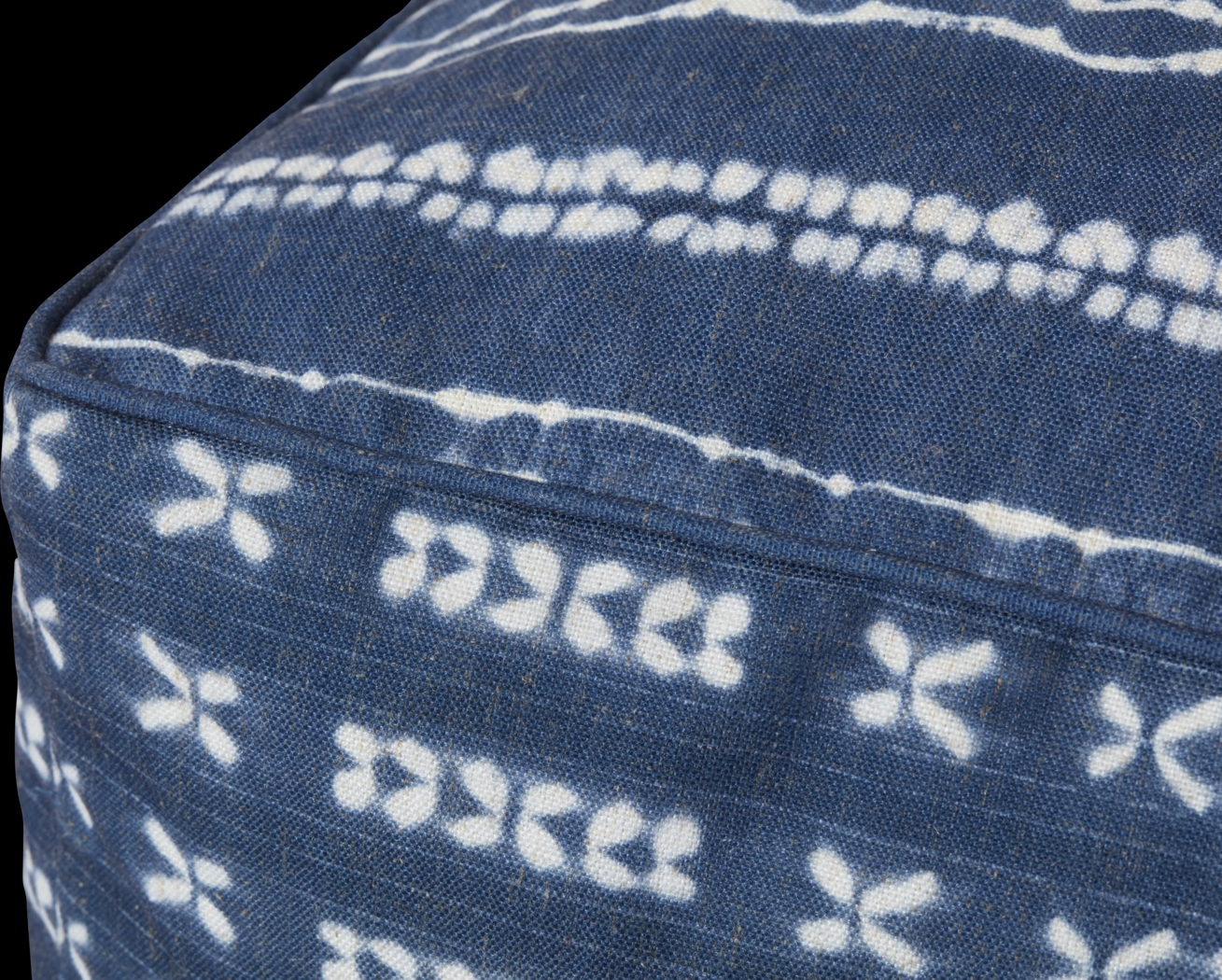 Elim Blue Extra Large Pouf - Thumbnail - Image 3