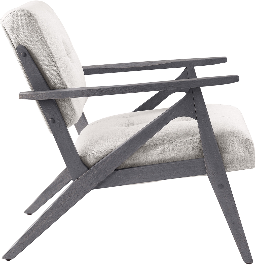 Eliona II Cream Accent Chair - Thumbnail - Image 6