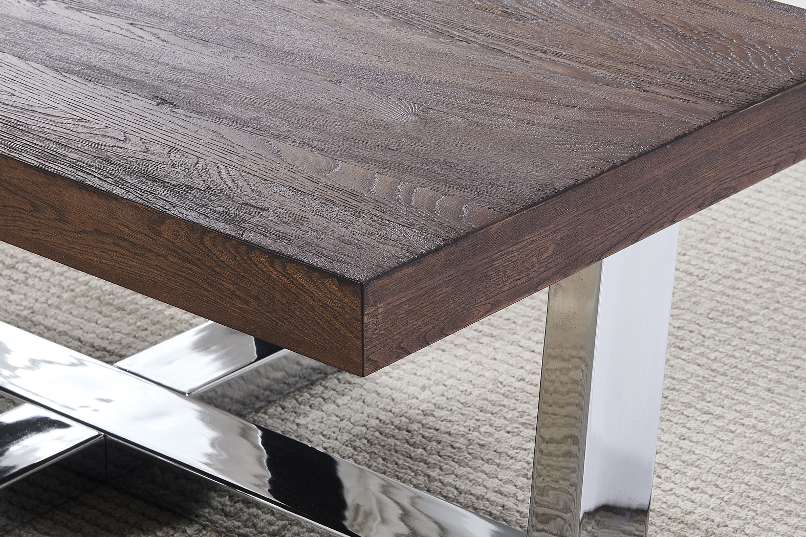 Eliska Brown Cocktail Table - Thumbnail - Image 3