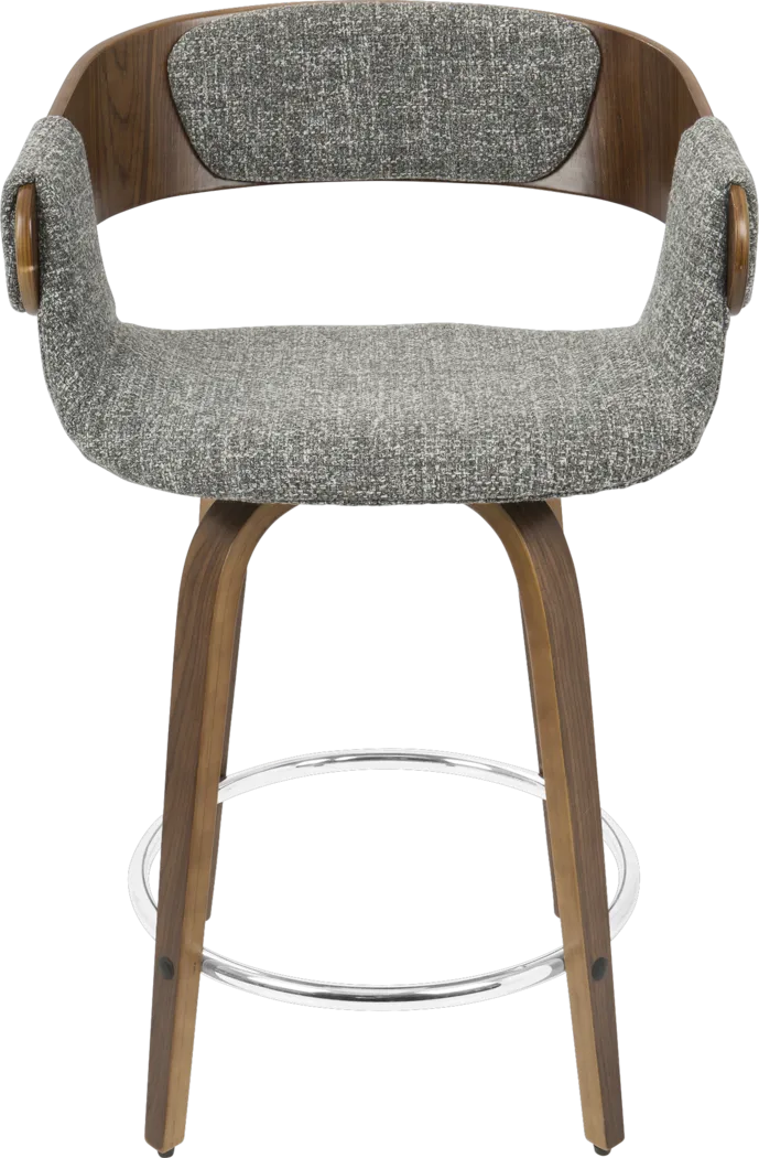 Eliza Gray Counter Height Stool - Thumbnail - Image 3