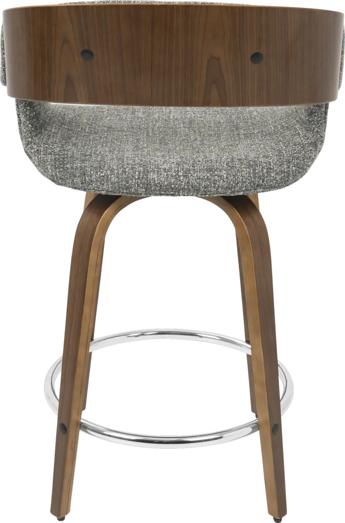 Eliza Gray Counter Height Stool - Thumbnail - Image 4