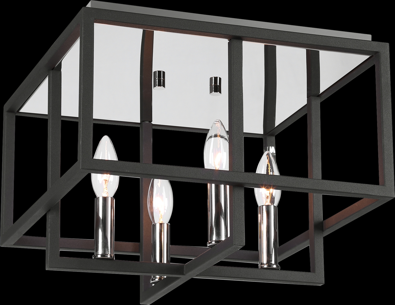 Eliza Post Black Chandelier - Thumbnail - Image 2