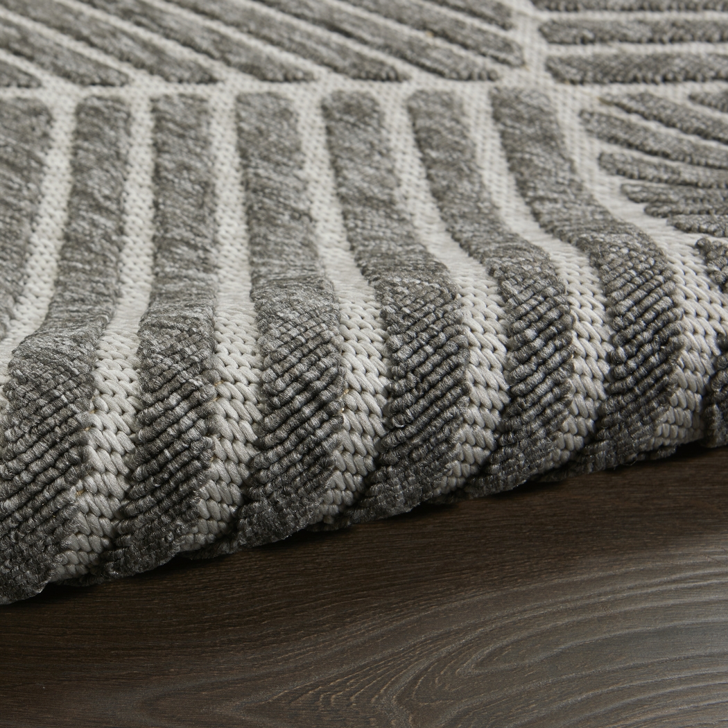 Elize Dark Gray 8' x 10' Indoor/Outdoor Rug - Thumbnail - Image 2