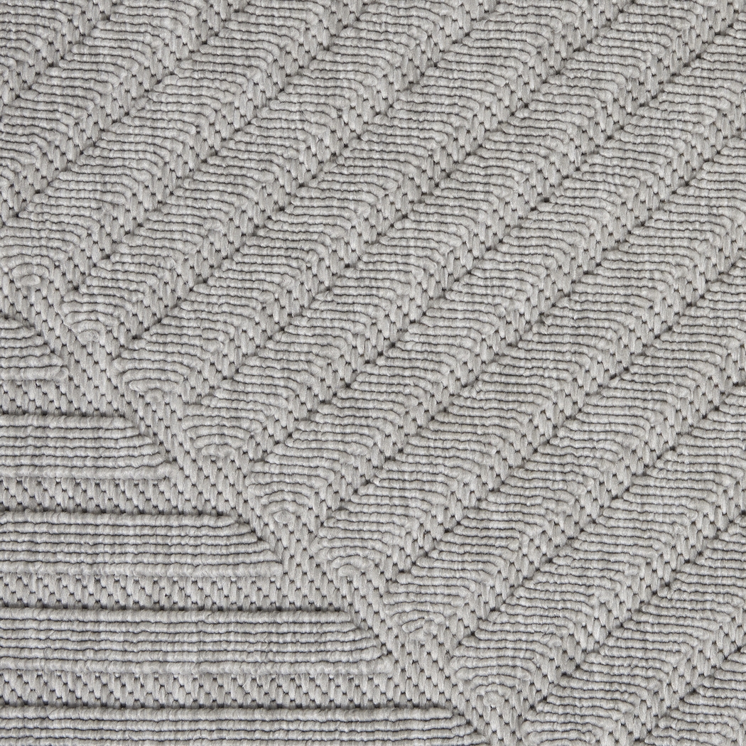 Elize Light Gray 5' x 7' Indoor/Outdoor Rug - Thumbnail - Image 6