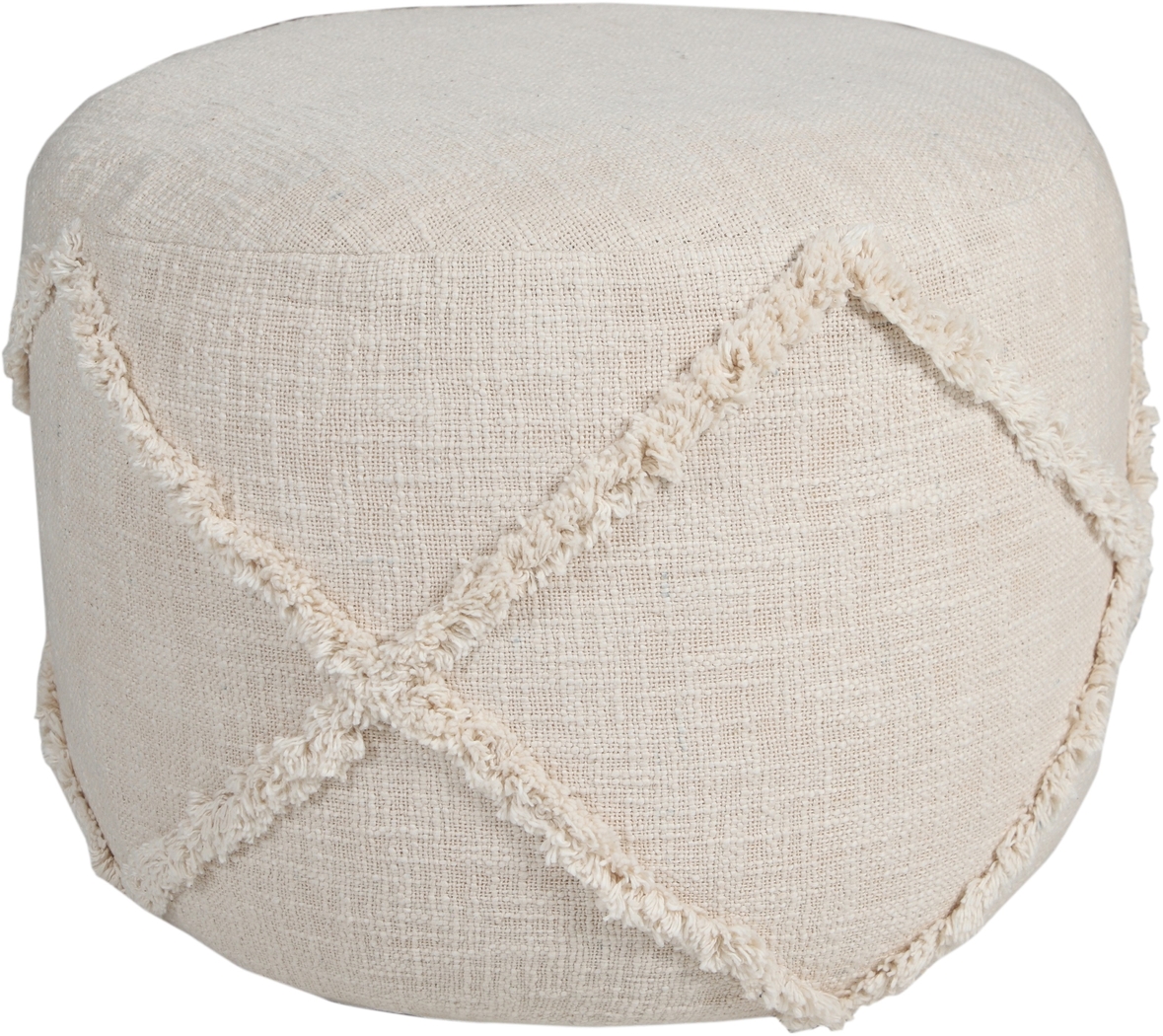 Elizeno I Cream Pouf - Thumbnail - Image 4