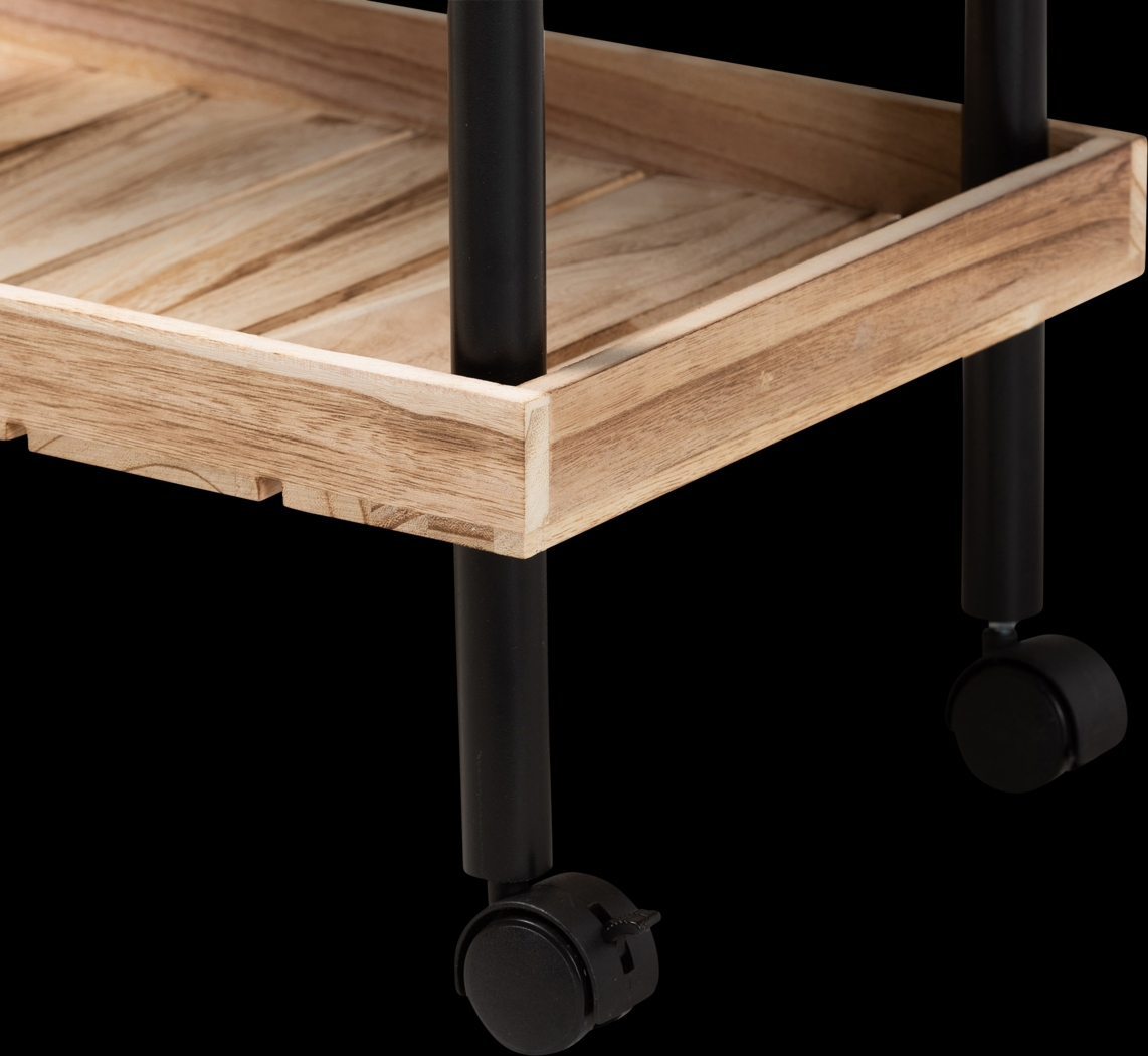 Elizons Brown Bar Cart - Thumbnail - Image 7