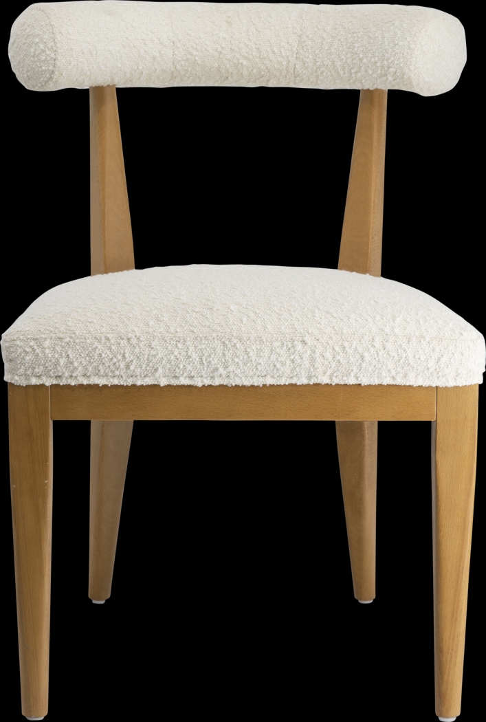 Eljan Cream Dining Chair - Thumbnail - Image 3