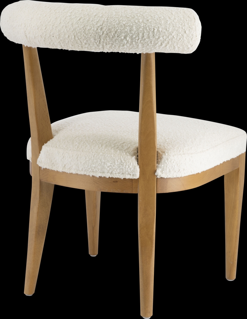 Eljan Cream Dining Chair - Thumbnail - Image 5