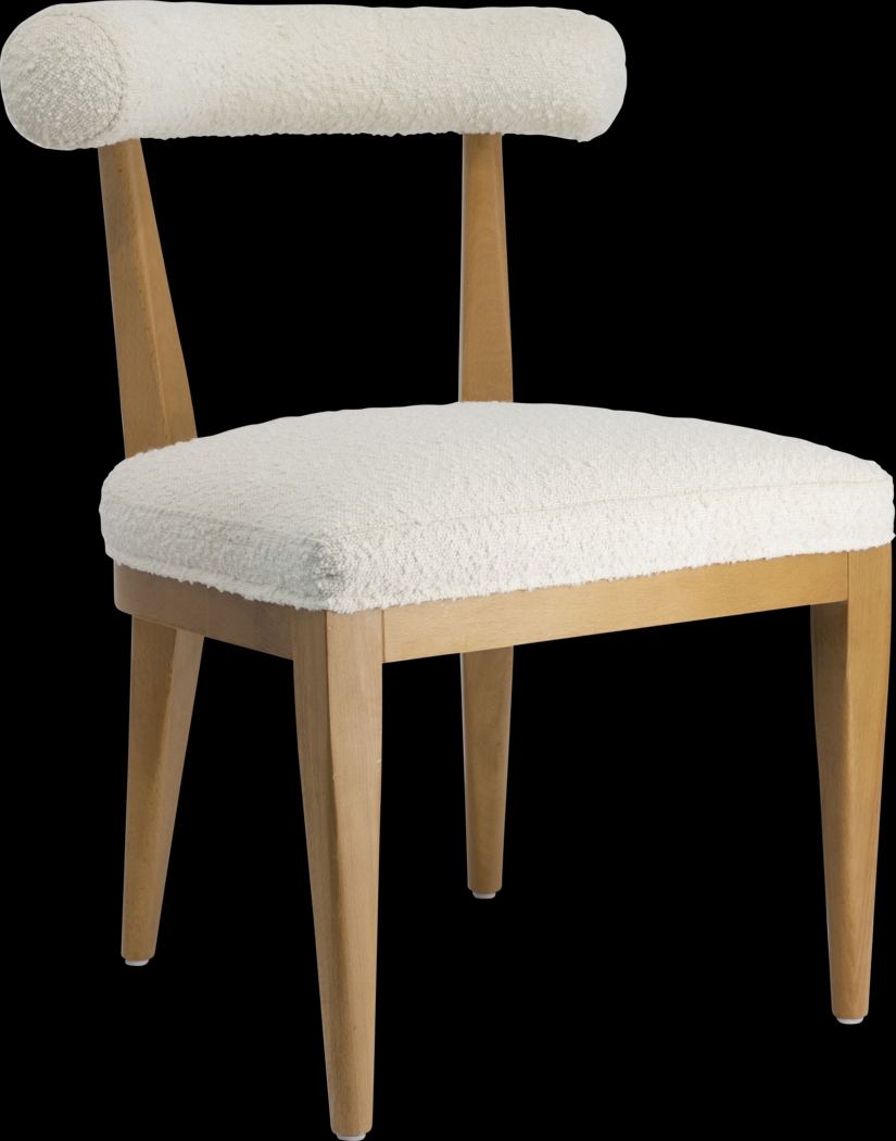 Eljan Cream Dining Chair - Thumbnail - Image 1