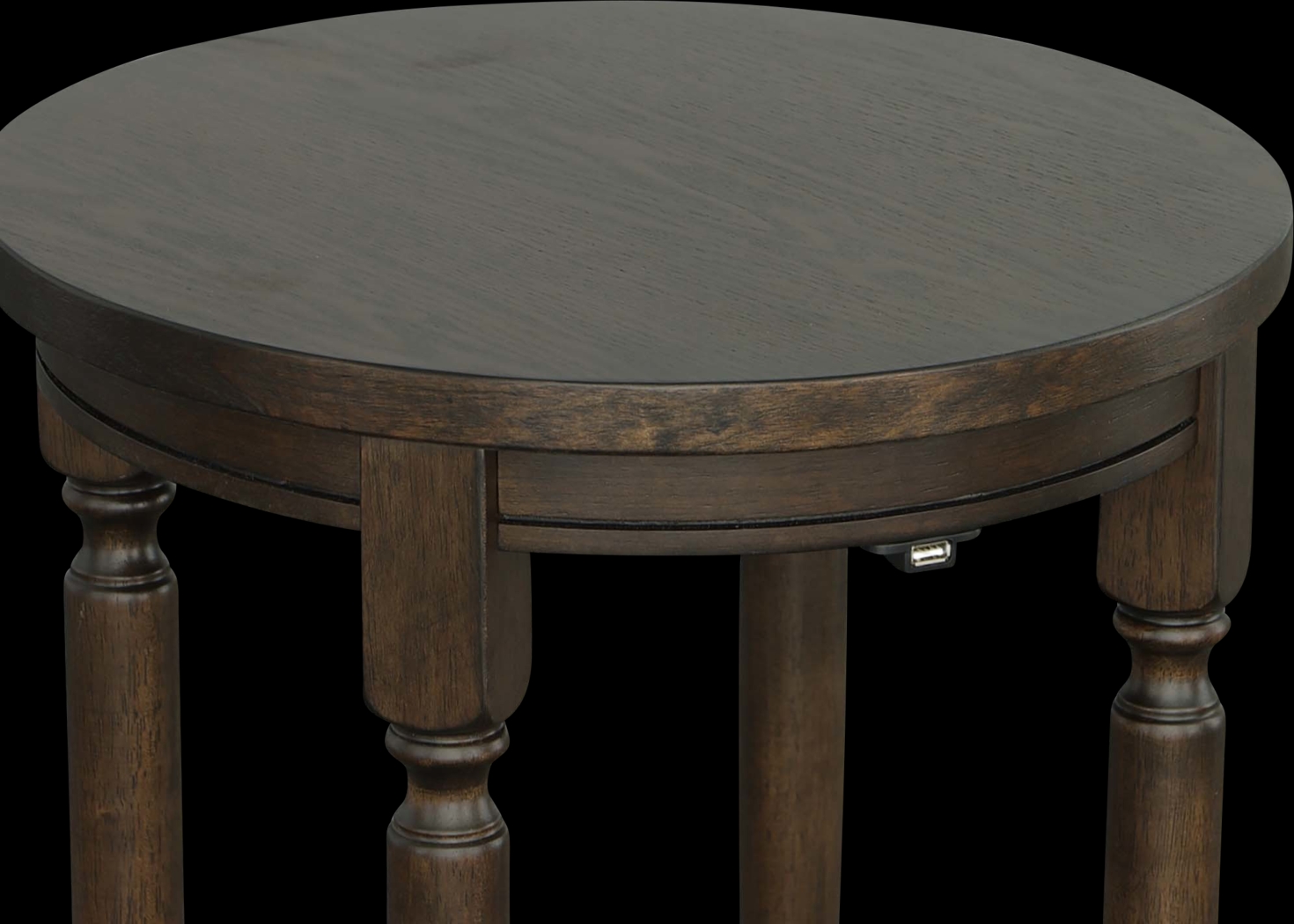 Elkhorne Brown End Table - Thumbnail - Image 2