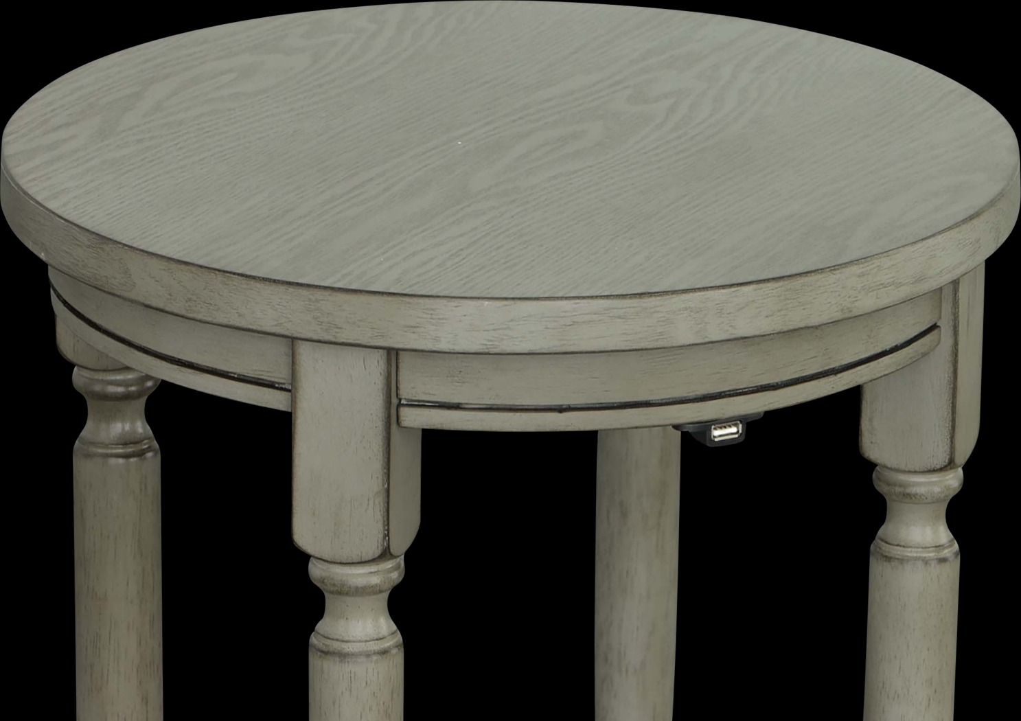 Elkhorne Gray End Table - Thumbnail - Image 2