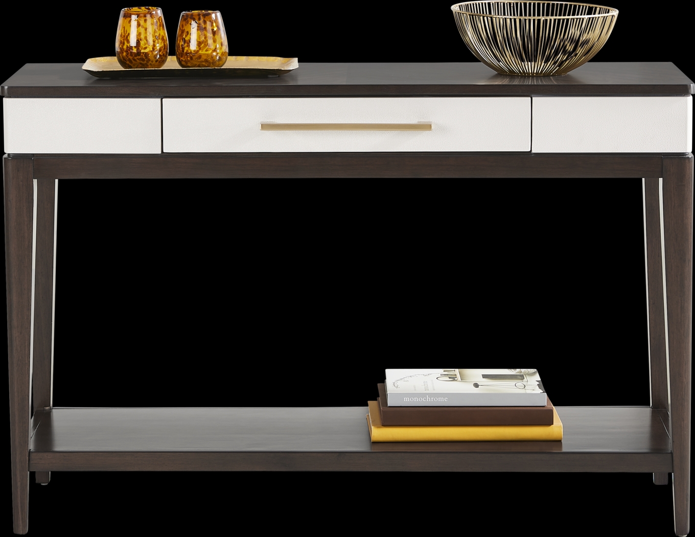 Elko Falls Espresso Sofa Table - Thumbnail - Image 2