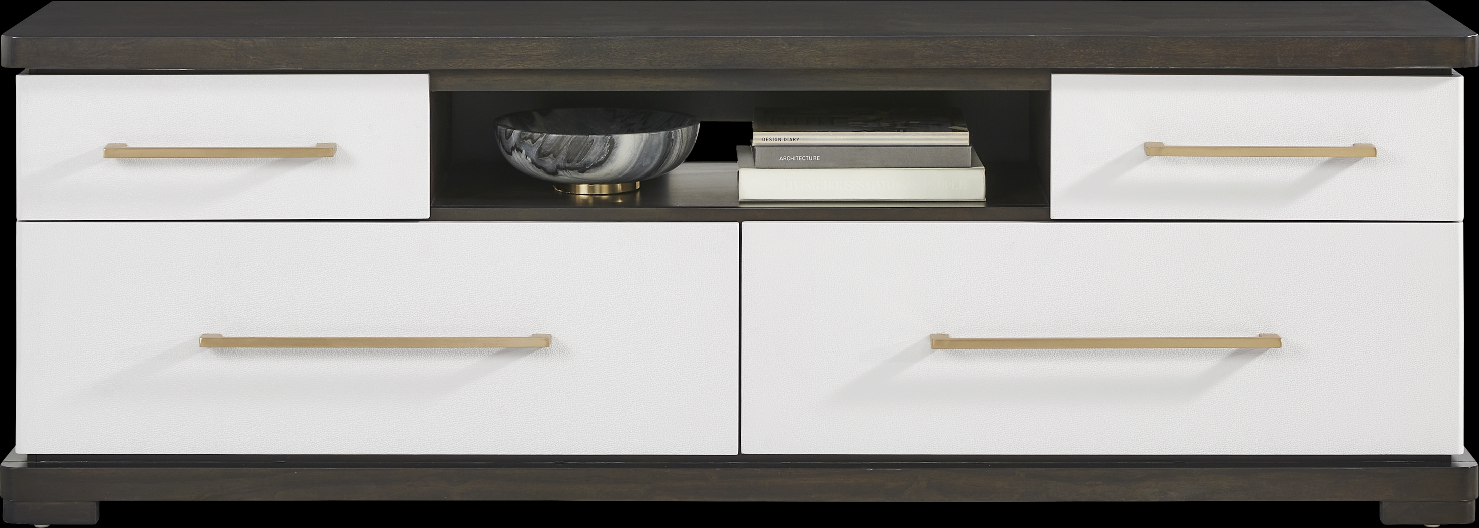 Elko Falls White 76" Console - Thumbnail - Image 2