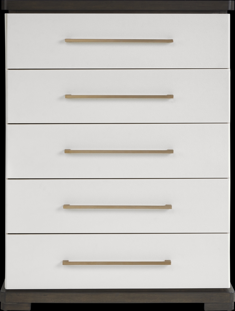 Elko Falls White 5 Pc Queen Bedroom - Thumbnail - Image 7