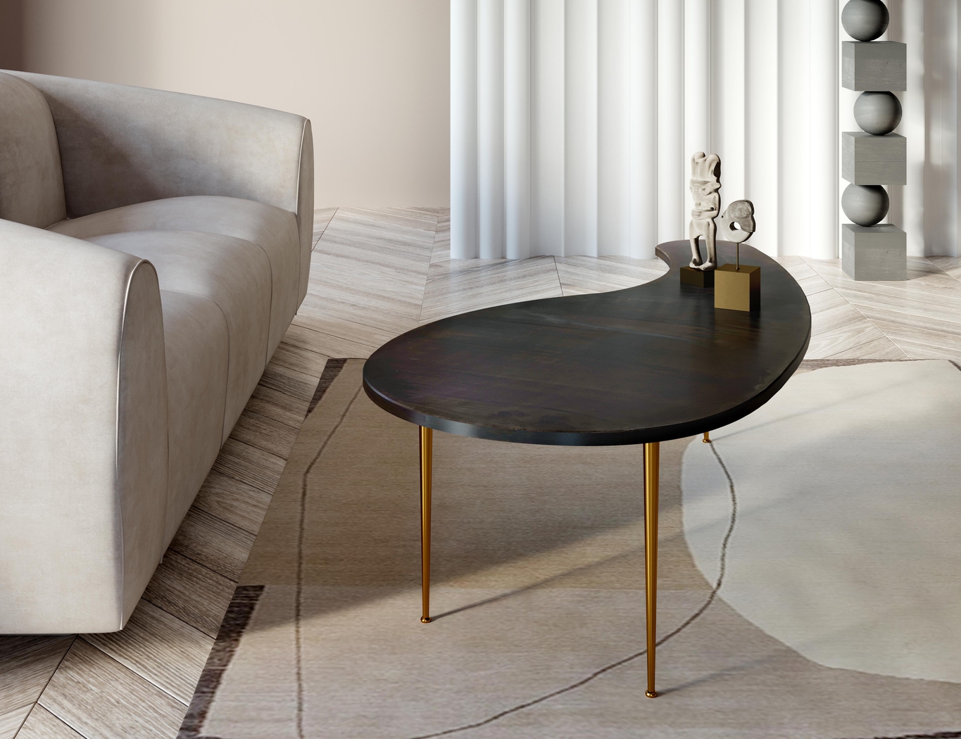 Elku Gray Cocktail Table - Thumbnail - Image 7