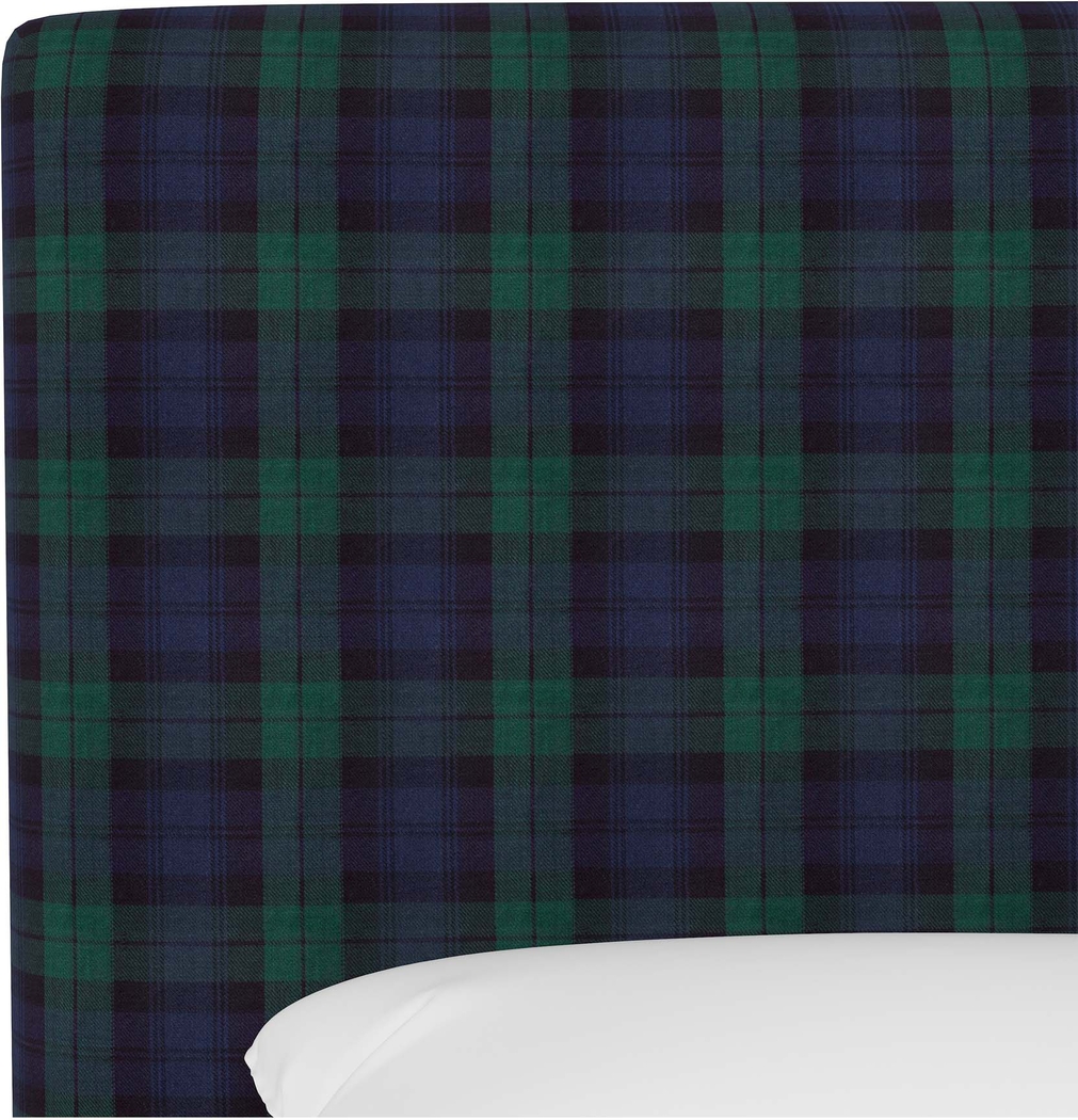 Ellalynn II Dark Green King Headboard - Thumbnail - Image 3