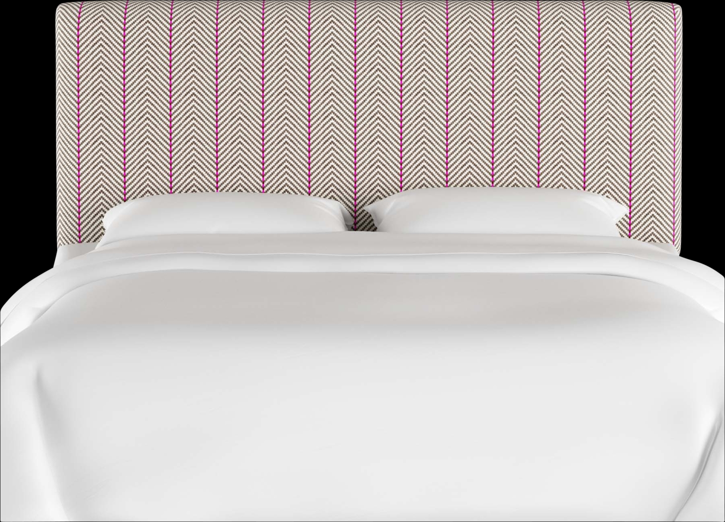 Ellalynn II Fuschia California King Headboard - Thumbnail - Image 1