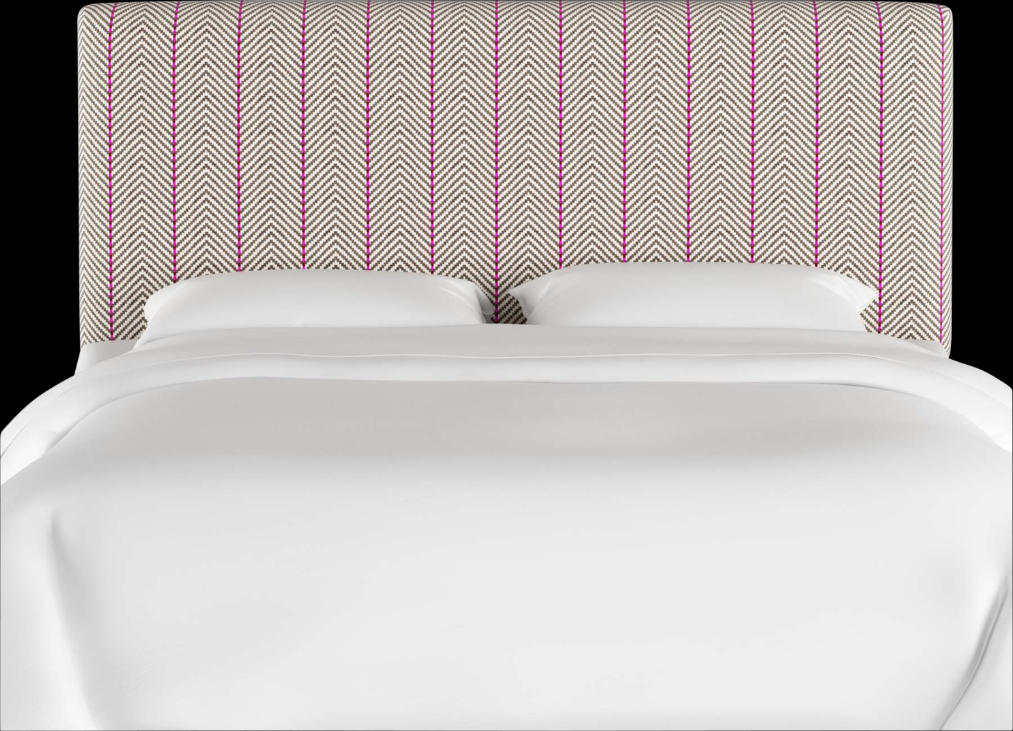 Ellalynn II Fuschia Twin Headboard - Thumbnail - Image 1