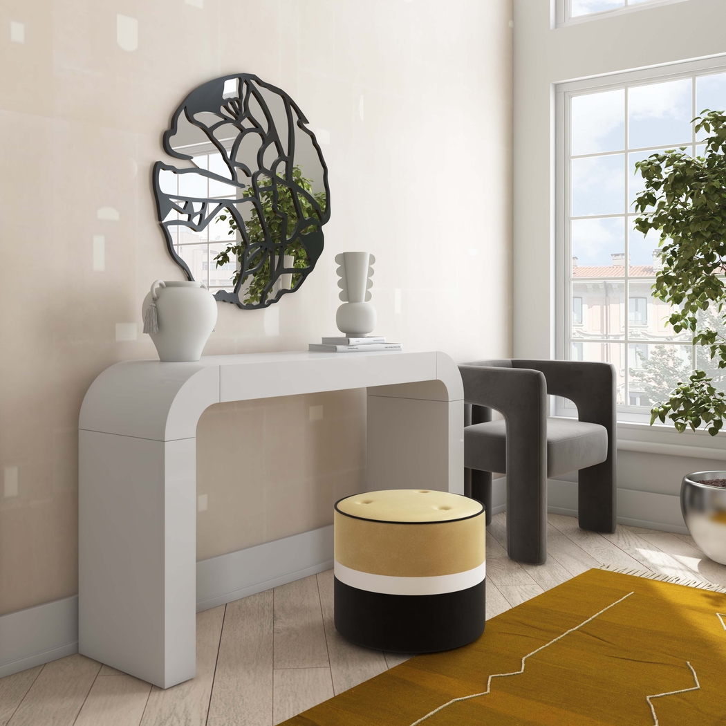 Ellaree Champagne Ottoman - Thumbnail - Image 2