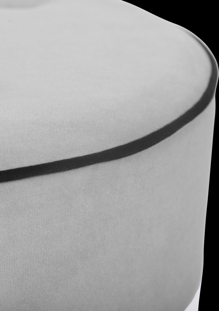 Ellaree Gray Ottoman - Thumbnail - Image 5