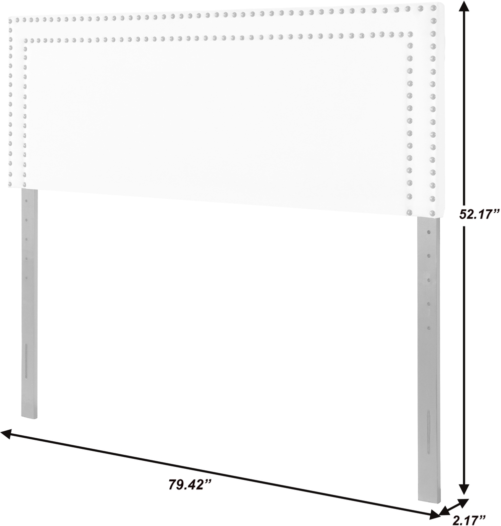 Ellaren Cream King Headboard - Thumbnail - Image 6
